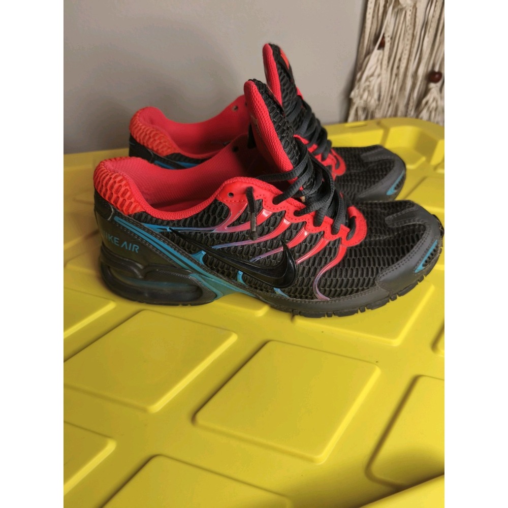 Nike Air Max Torch 4 Plus Mens Size 8.5‎ Anthracite Black Blue Lagoon 343846 046